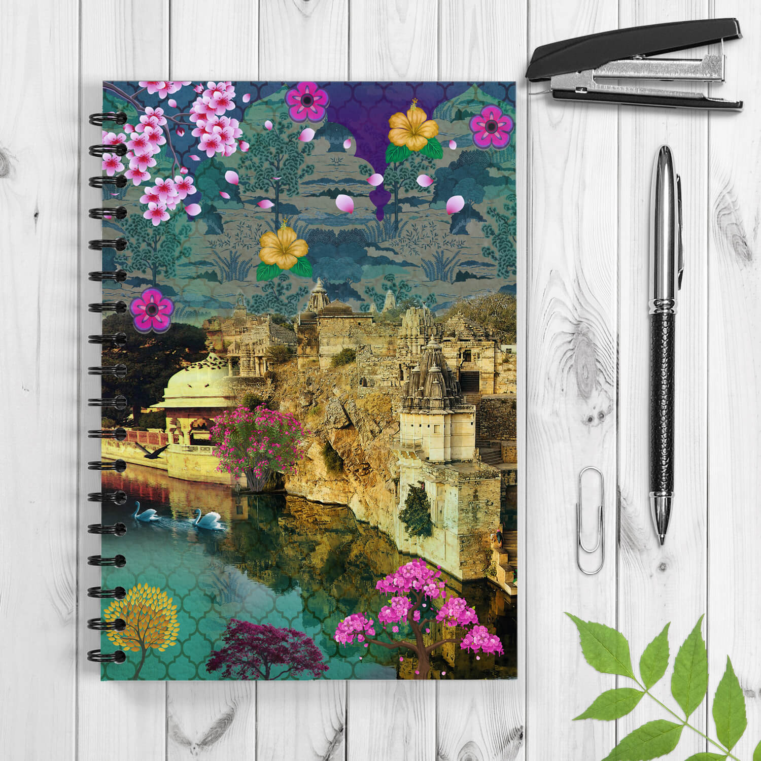Beautiful Fort Spiral Notebook/Notepad