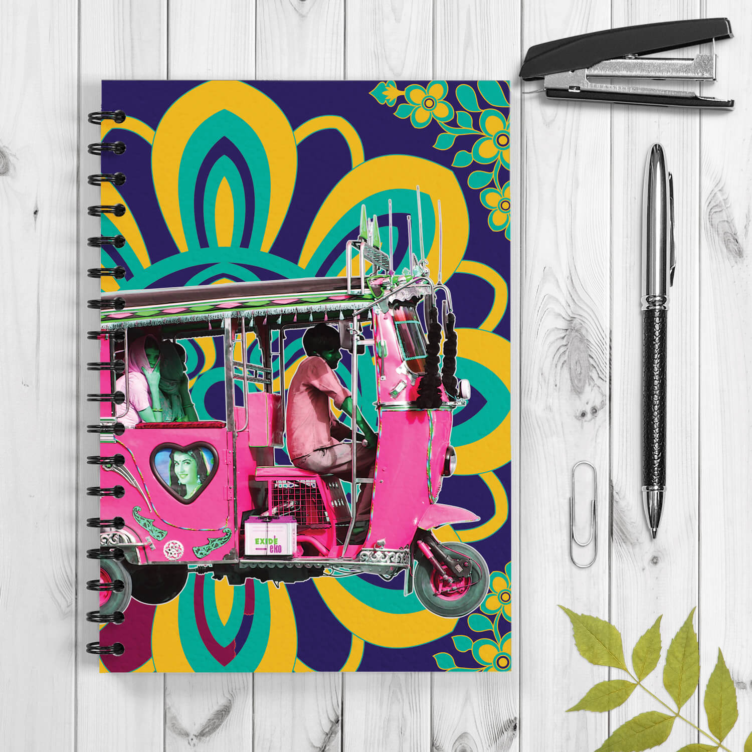 Pink Auto A5 Wiro Notebook/Notepad