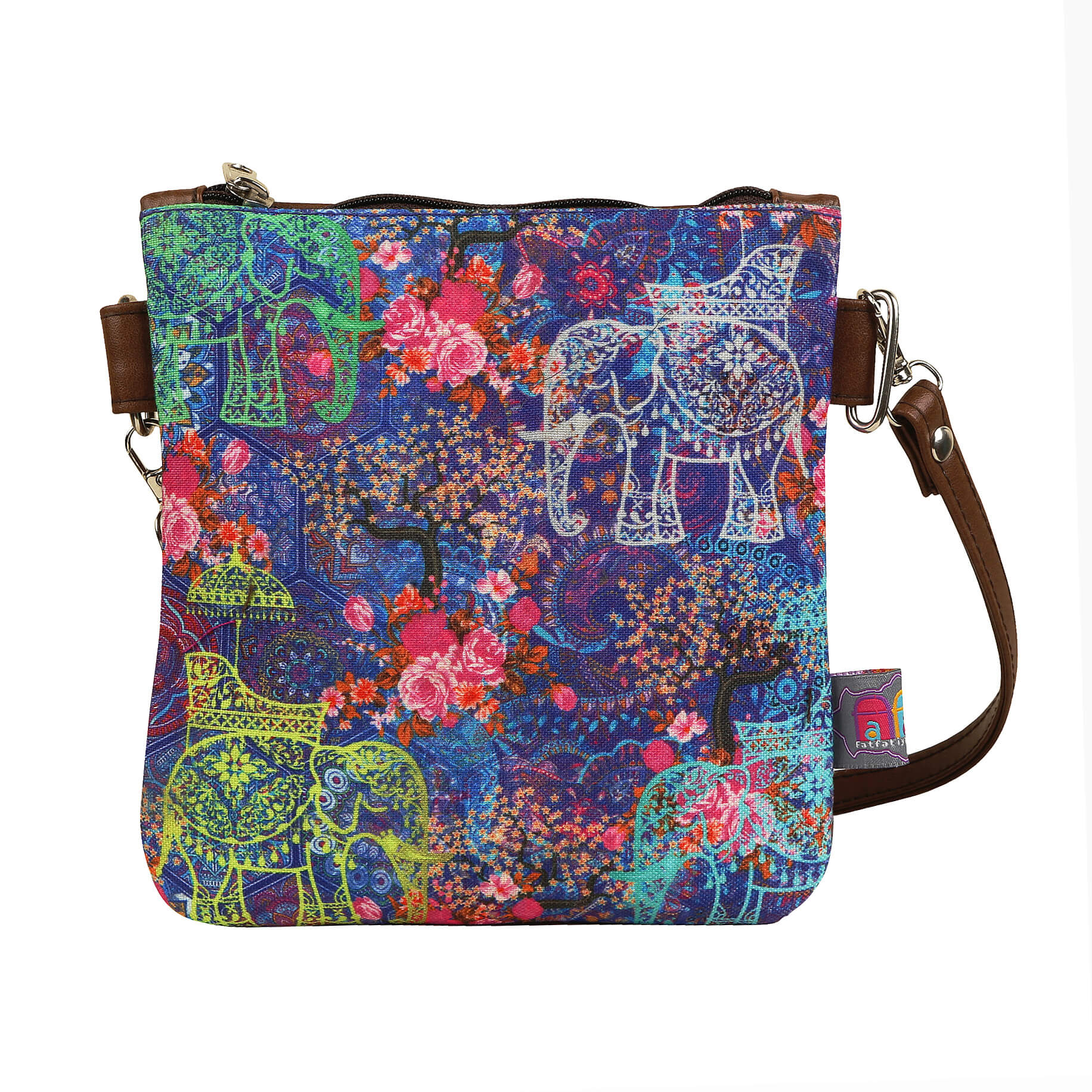 Indian Wedding Elephant Girls Sling Bag Image