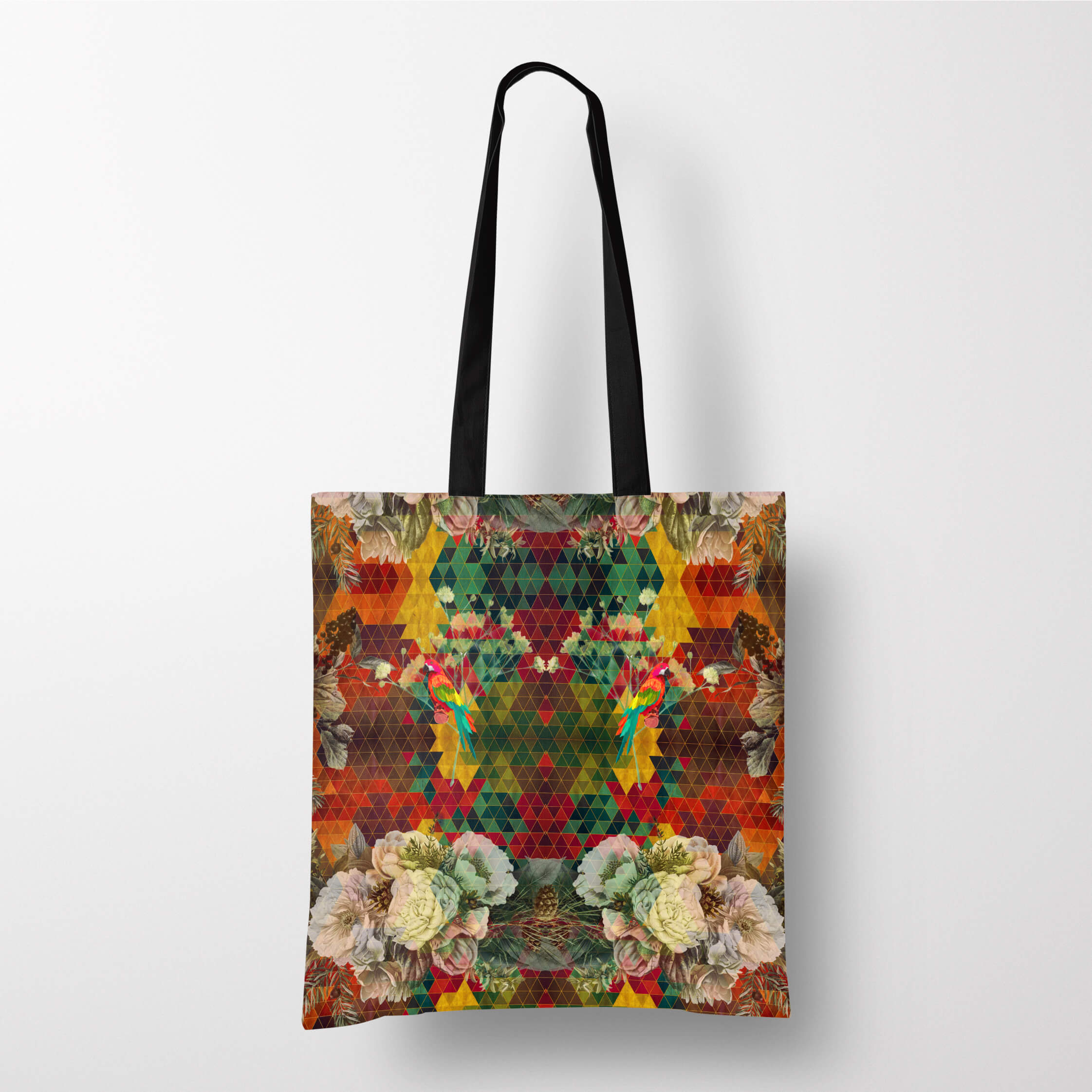 Inflorescence Canvas Jhola Bag