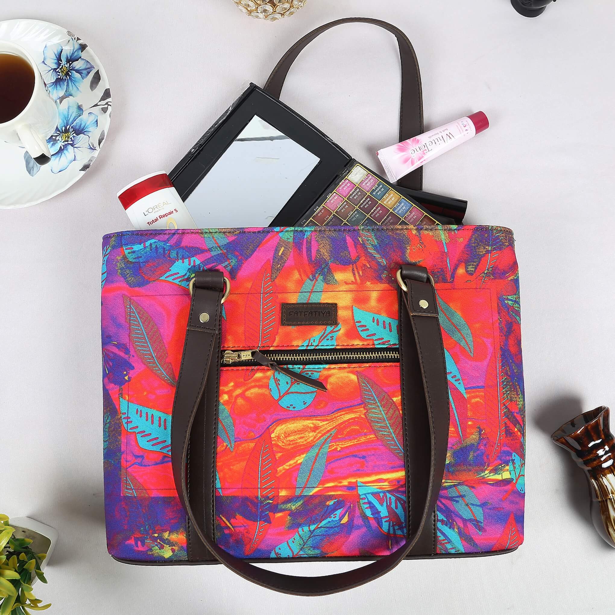 Life on Fire Women Tote Bag Image
