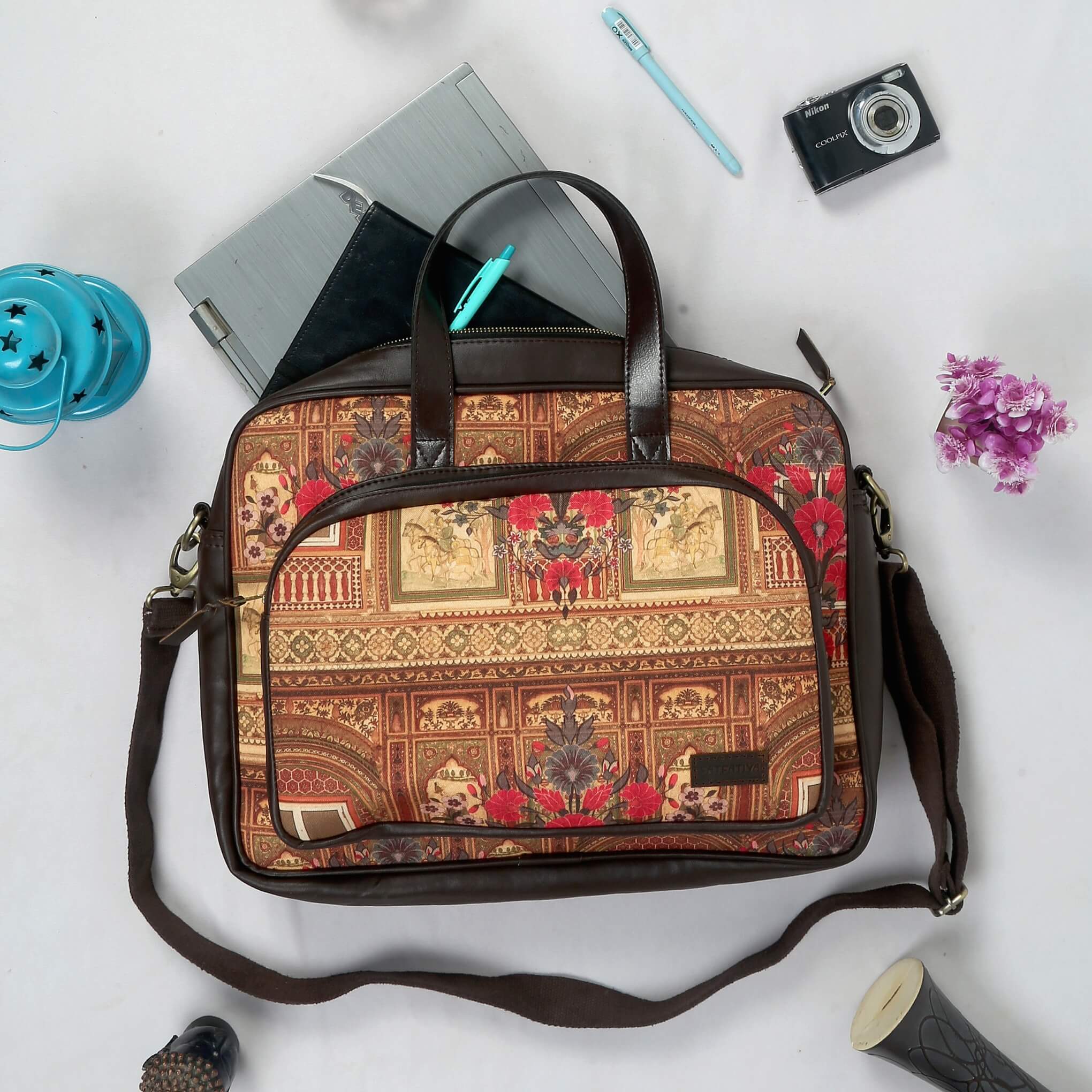 Shekhawati Haveli Best Designer Laptop Bag Image