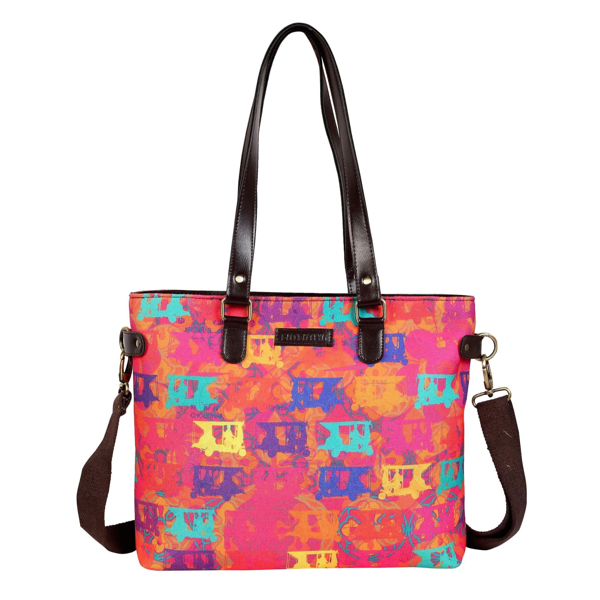 Autorickshaw Design Tote Bag For Office