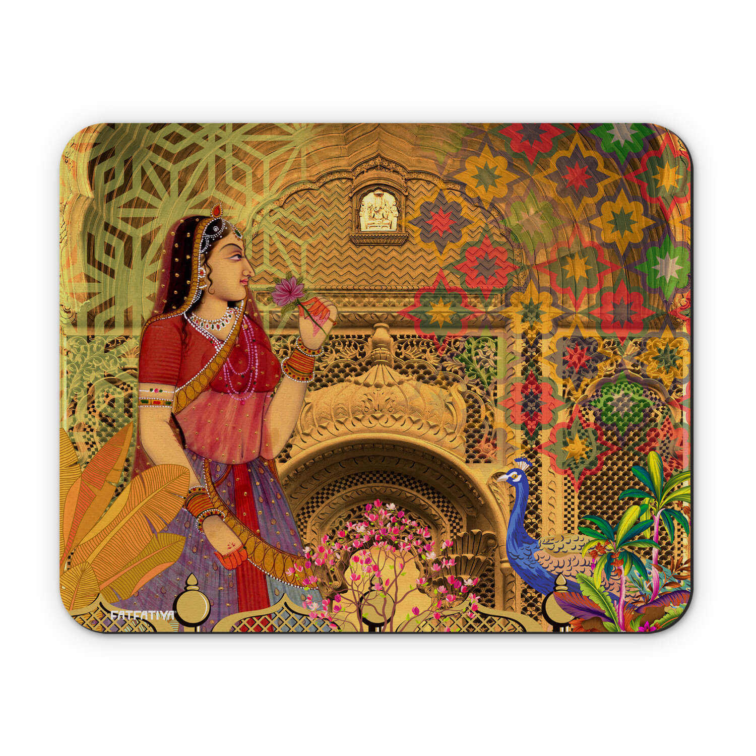 Rajasthani Queen Artisan Gaming Mouse Pad