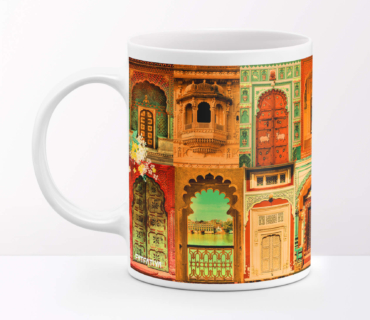 Rajasthani Royal Doors Cute Ceramic Mug
